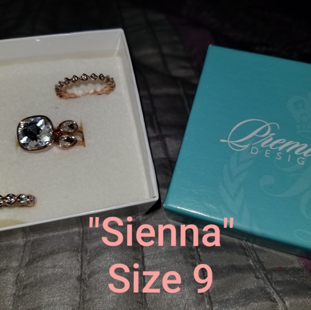 "Sienna" ring set
